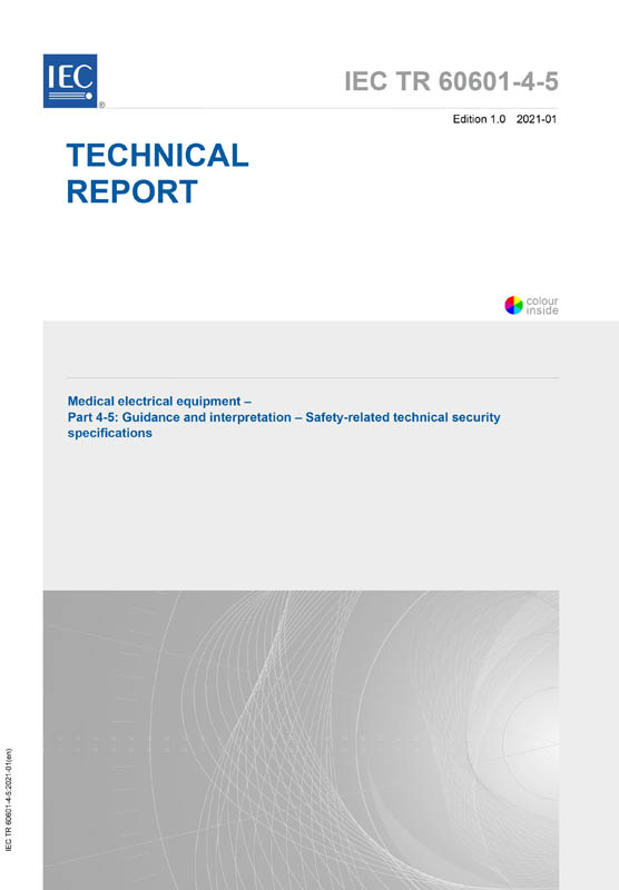 Cover IEC TR 60601-4-5:2021